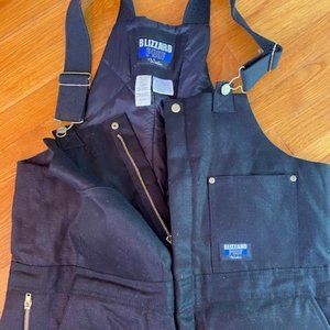 BLIZZARD Mens Zipper Leg INSULATED Bib Overalls - Brand New w/o Tags